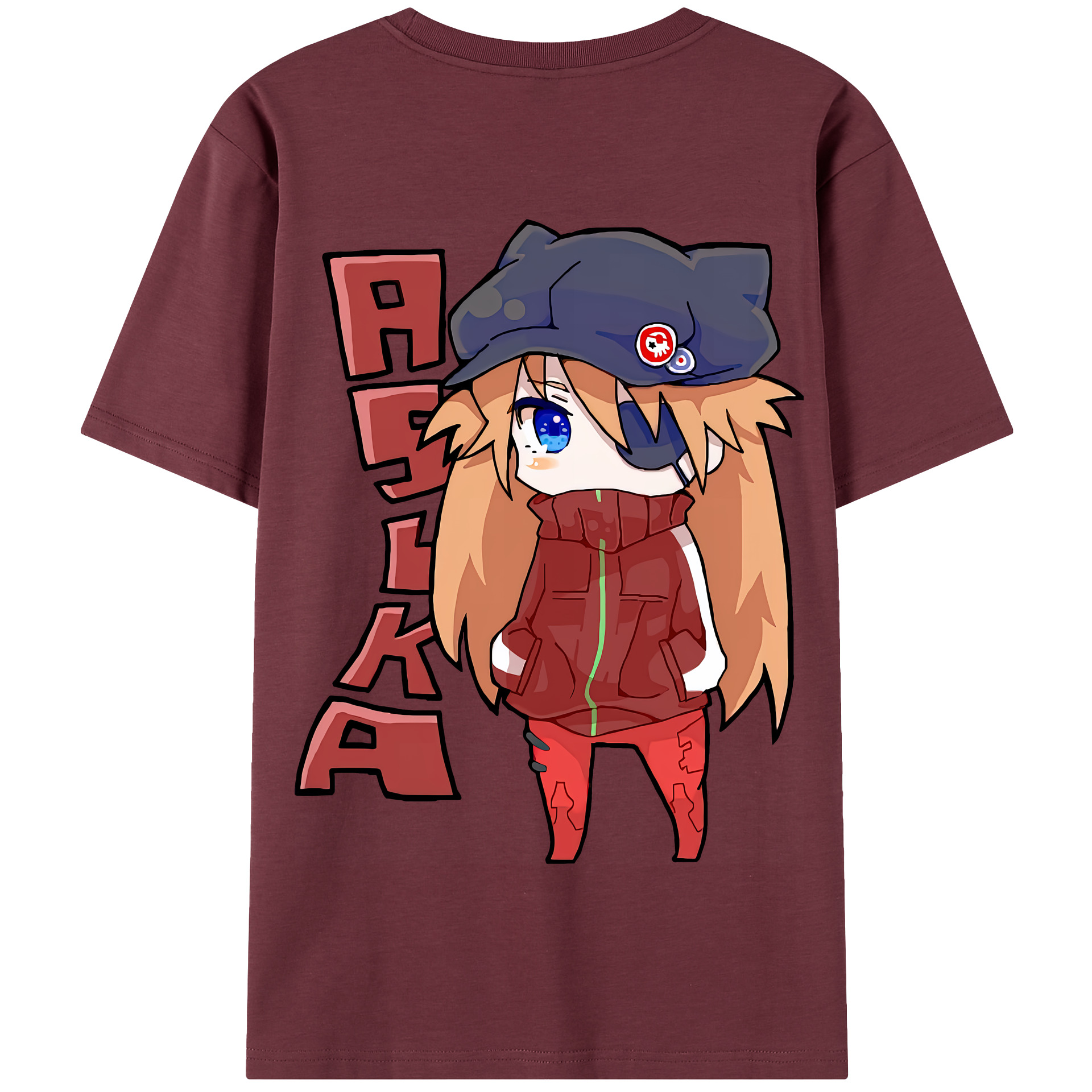 （画像用） EVA 新世紀エヴァンゲリオン 綿100％半袖Tシャツ（背面プリント）